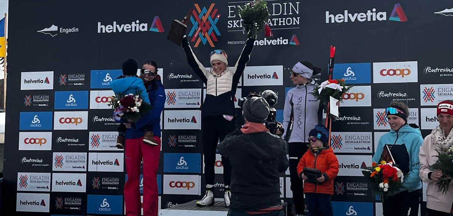 Therese Johaug gewinnt den 23. Engadiner Frauenlauf