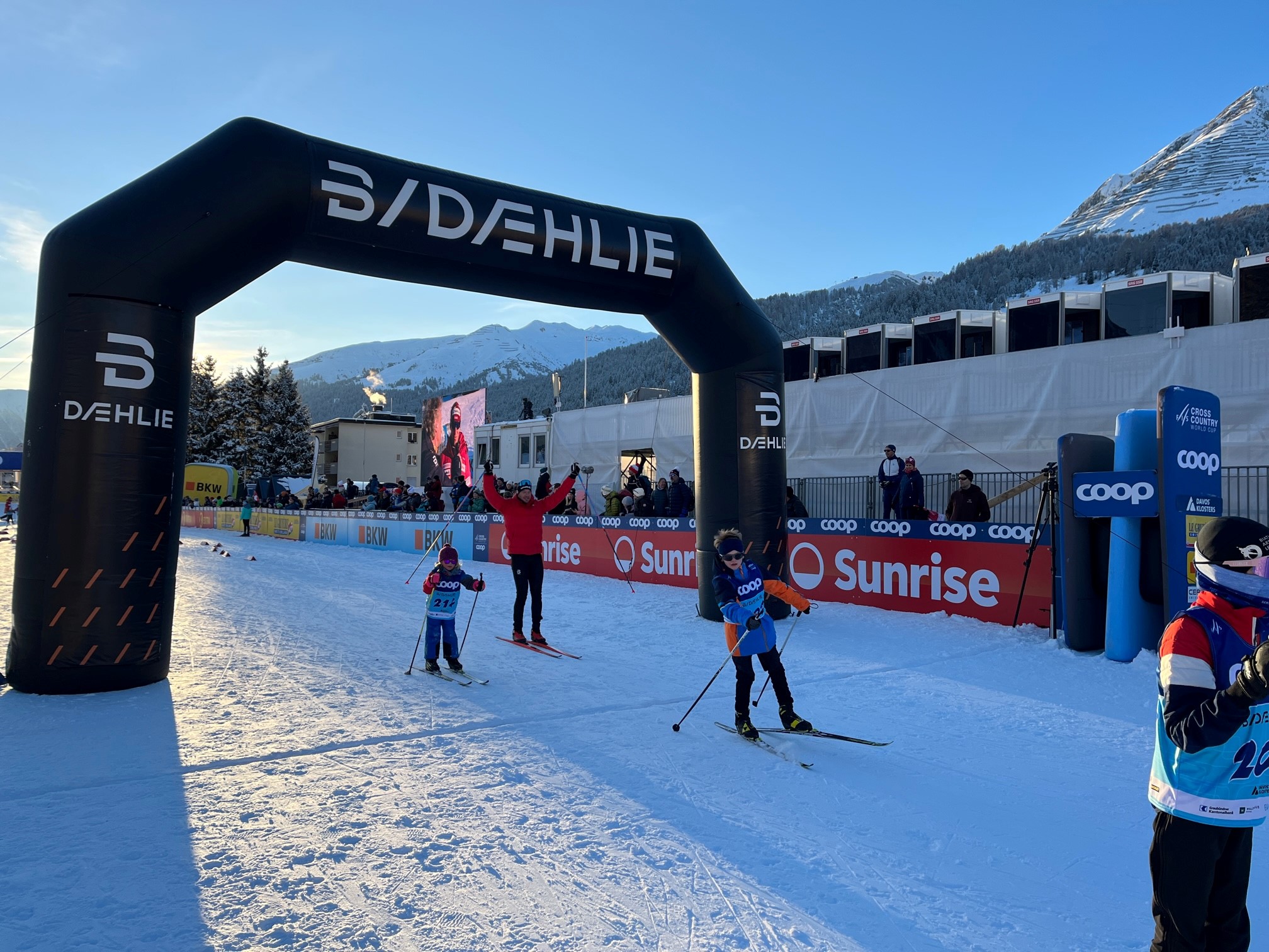 1. Kids Event by Dario Cologna in Davos