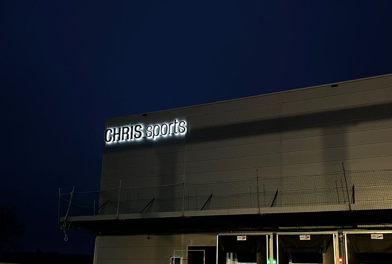 CHRIS sports erstrahlt in einem neuen Design