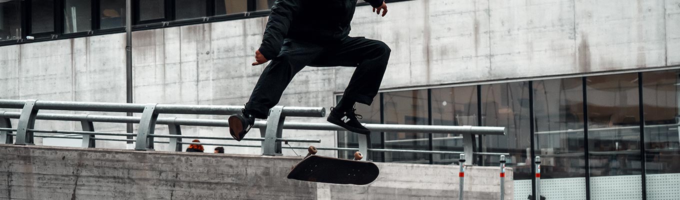 Skateboarding